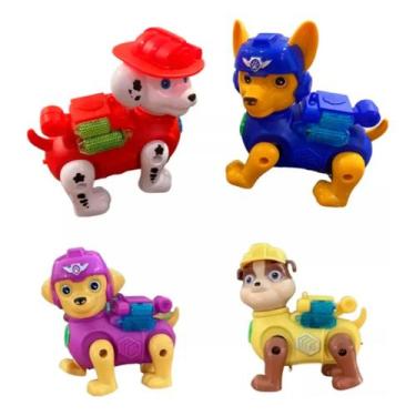 Imagem de Kit Patrulha Canina Cachorro Eletronico Infantil - GBG STORE