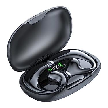 Imagem de Fone de ouvido sem fio BT condução óssea para jogos Esportes Corrida