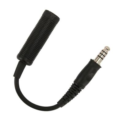 Imagem de Generic Adaptador de Fiação Militar para Civil, Som Hifi Durável para Usuários Comtac Msa Sordin Tci Abs, Ferro
