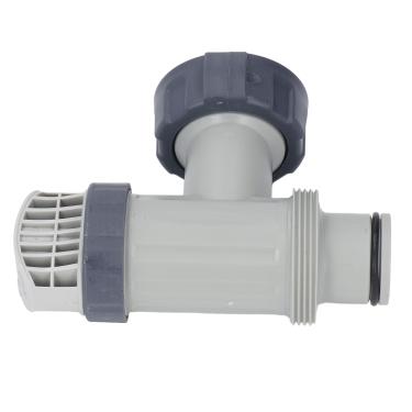 Imagem de Garosa Conector de Mangueira Multifuncional de PVC de Substituição de Válvula de êmbolo de Piscina Com Colar Roscado Fêmea, Compatível Com Bombas de Filtro para 28635EG 28633EG 28671EG, Piscina