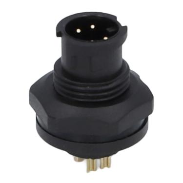 Imagem de Garosa Conector Impermeável Industrial de 4 Pinos IP67, Tomada Rápida de Plugue de Aviação de 5 Unidades Com Cabo 20AWG para Iluminação LED Externa, Sistemas de Energia Solar, Equipamentos Marítimos