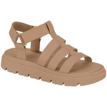 Imagem de Sandalia Papete Moleca Feminina Casual Plataforma AranhaTratorada 5504.109 5504109-Feminino