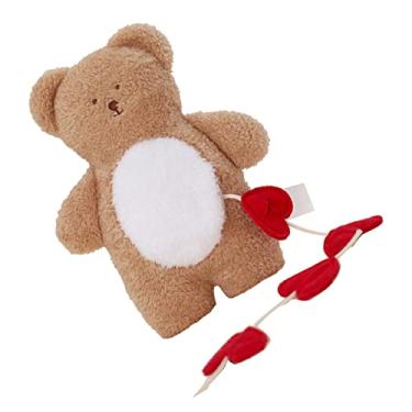 Imagem de Generic Brinquedo de Pelúcia para Cães, Formato de Urso Fofo, Design Estridente, Brinquedo Resistente à Mordida, Ideal para Cães, para Evitar Mastigação