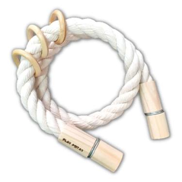 Imagem de Poleiro Flexível com corda de Algodão. 80cm de corda.