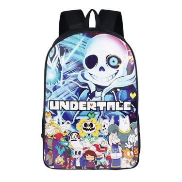 Imagem de Mochila Undertales Sans Kids School Nylon 29x16x42cm