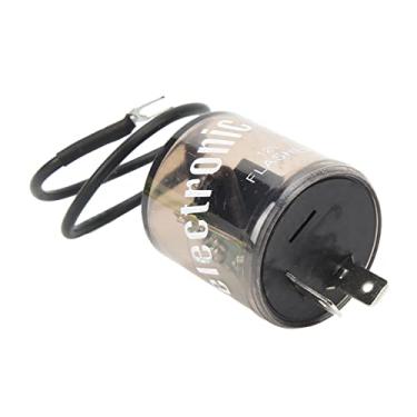 Imagem de Solinder Relé de Pisca-pisca de LED, 2 Pinos Resistentes para Motocicleta de Carro, Design Plug and Play, Resolver Hiper Piscamento, Sem Piscar, Lâmpada Queimada, relé de Pisca-pisca de