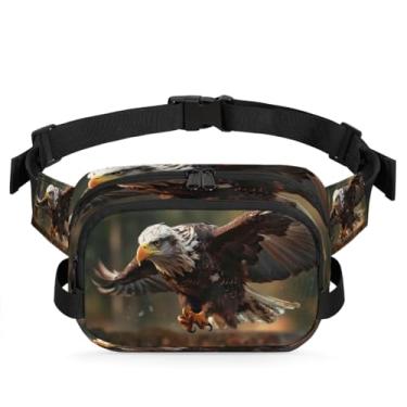 Imagem de Pochete Boho étnica asteca retrô para mulheres e homens com alça ajustável, bolsa transversal, bolsa de peito, bolsas de bumbum, bolsa de estilingue, Cor 9