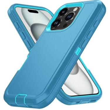 Imagem de Capa protetora à prova de choque para iPhone 16 11 12 13 14 15 17 Pro Max XS Max 7 8 16E, capa traseira rígida com clipe