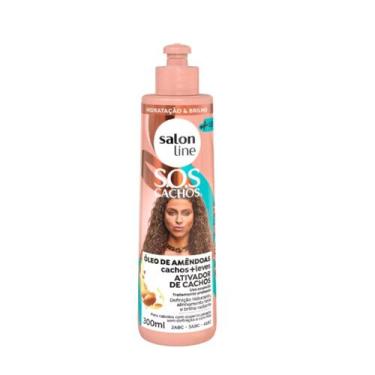 Imagem de Ativador de Cachos Salon Line SOS Cachos Óleo de Amêndoas 300ml
