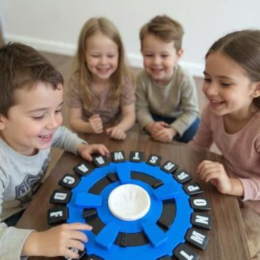 Imagem de Jogo Stop Tabuleiro Caça Palavras Em Português Trava Letras