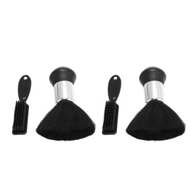 Imagem de Yinhing Kit de Escova de Barbear Premium para Homens Escova Ergonômica para Tratamento de Barba Com Alça Antiderrapante Espuma Rica para Salão de Beleza, Viagens Em Casa, Imitação de