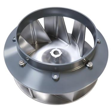 Imagem de Ventilador de metal 70302201P T45 compatível com sistemas de lavanderia Speed Queen, Huebsch, UniMac, IPSO e Alliance, substitui 70302201 TU21755