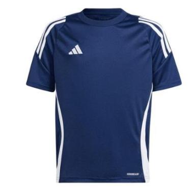 Imagem de Camiseta Adidas Tiro 24 Infantil - Marinho 11-12-Masculino