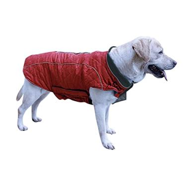 Imagem de Jaqueta de Inverno para Cachorro com Preenchimento Reflexivo Quilted Colete Quente Pet