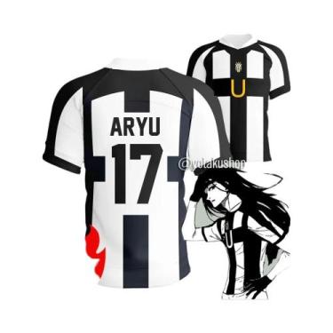 Imagem de Camisa De Futebol Masculina Blue Lock Ubers Com Decote Em V, Uniforme 