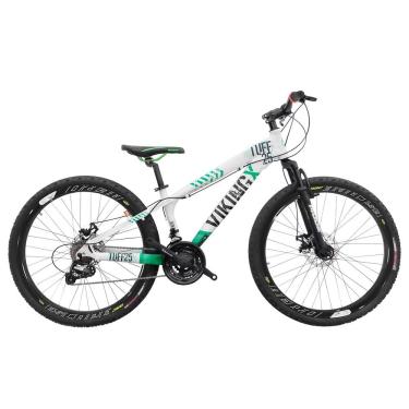 Imagem de Bicicleta Aro 26 Viking Tuff25 Flay V-Brake 18 Marcha F. Disco