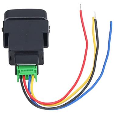 Imagem de WALFRONT Interruptor de Luz de Nevoeiro 12V Interruptor de Botão Chicote de Lâmpada de Nevoeiro para Equipamentos Elétricos No Carro