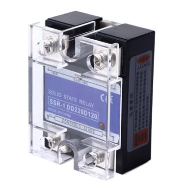 Imagem de aqxreight Relé de Estado Sólido Monofásico 3 a 32VDC Entrada 5 a 220VDC Módulo de relé de Estado Sólido de Carga 100A e Corrente para e Ampla Fase Este único Confiável Permite (120A)