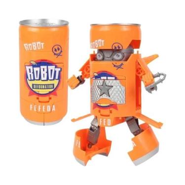 Imagem de O robô da deformação do soda das crianças, pode livremente mudar a for