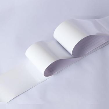 Imagem de GQQGSHOP Borda de parede autoadesiva de 50 m à prova d'água, painéis de parede, moldura de porta de teto decoração de interiores de linha de cintura (branco brilhante, 0,8 cm (L))