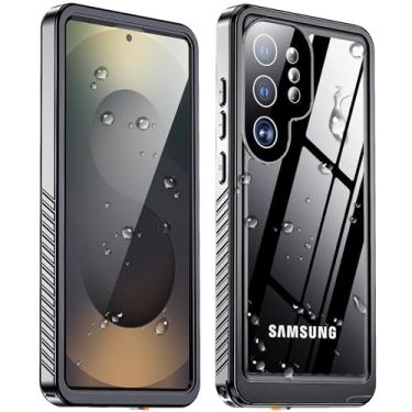 Imagem de xiwxi Capa à prova d'água para Samsung Galaxy S26 Ultra, [capa subaquática IPX8] [corpo inteiro à prova de choque e militar à prova de quedas] Protetor de tela integrado qualidade de som transparente