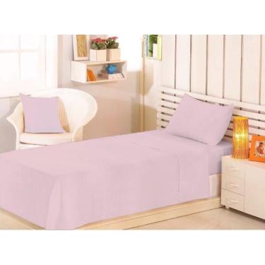 Imagem de Jogo de cama box 3 peças solteiro com elástico 0,88x1,88x0,30 lençol d