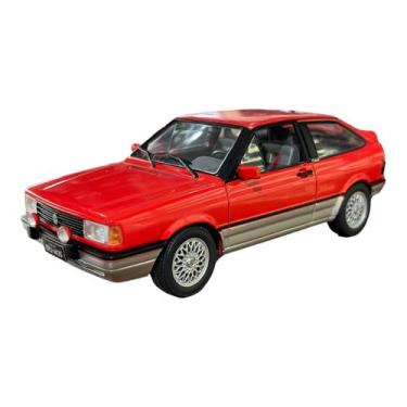 Imagem de Miniatura Volkswagen Gol GTI 1992 Vermelho Metal 1:24 - CALIFORNIA