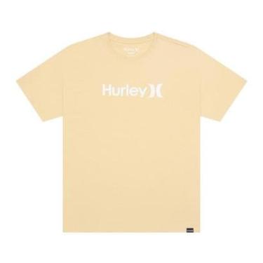 Imagem de Camiseta Hurley HYTS010870 O&O Solid - Bege-Masculino