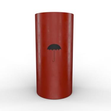 Imagem de Porta Guarda Chuva Plástico - Resistente, Reforçada, Multiuso, Escritório, Comércio, Casa.(Vermelho)