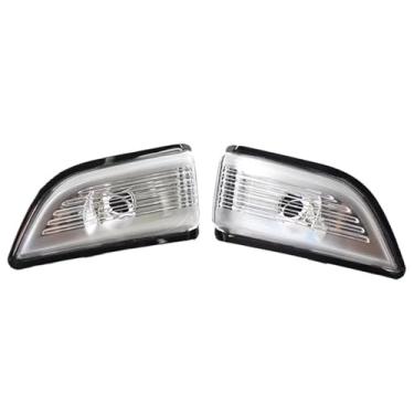 Imagem de Luz indicadora de espelho para Volvo para XC60 2009 2010 2011 2012 2013 Espelho retrovisor de carro tampa da lâmpada indicadora lente OEM: 31217288 31217289