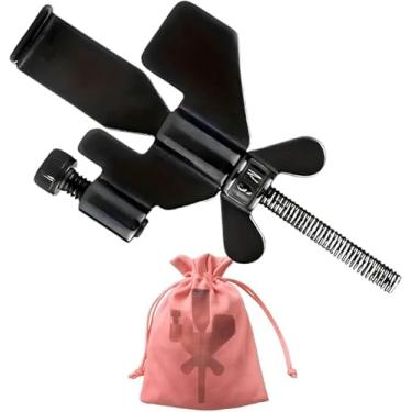 Imagem de Fechadura Trava Portátil De Segurança Porta De Hotel Aço Inox Tranca Ajustavel Anti Roubo