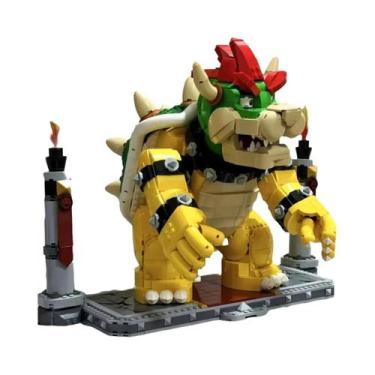 Imagem de Blocos De Montar Super Poderoso Castelo Do Bowser 2807 Peças Modelo De
