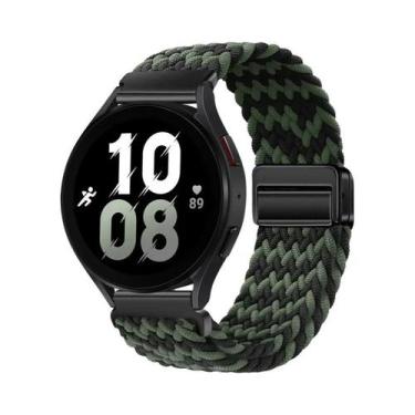 Imagem de Pulseira De Nylon Trançada De 22mm Com Fecho Magnético Para OnePlus 3 