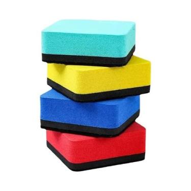 Imagem de Limpador De Quadro Branco Magnético Para Marcadores E Giz, 2 Ou 4 Peça