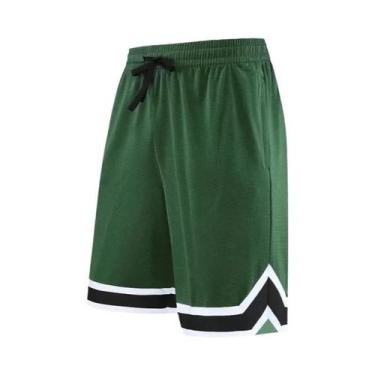 Imagem de Shorts De Verão Multicoloridos Com Cintura Elástica Para Homens, Alta 