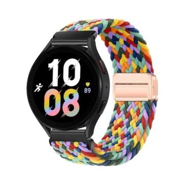 Imagem de Pulseira De Nylon Trançada De 22mm Com Fecho Magnético Para OnePlus 3 