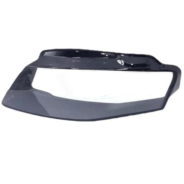 Imagem de Capa transparente para farol dianteiro de carro, compatível com audi a4 b8 2009 2010 2011 2012, tampa de lente de vidro automática, abajur(Left)