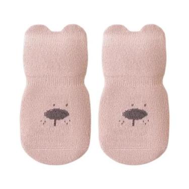 Imagem de Meias Antiderrapantes Para Bebês, Meninos E Meninas, 3 a 5 Pares, Padr