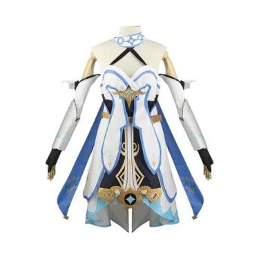 Imagem de Fantasia De Cosplay Lumine Genshin Impact Para Adultos, Uniforme De Ca