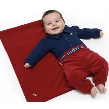 Imagem de Kit Saída Maternidade Plush Luxo Bebê Menino Zafielo 2025-Masculino