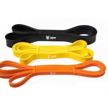 Imagem de Kit Super Power Band Elásticos 3 Intensidades - Odin Fit