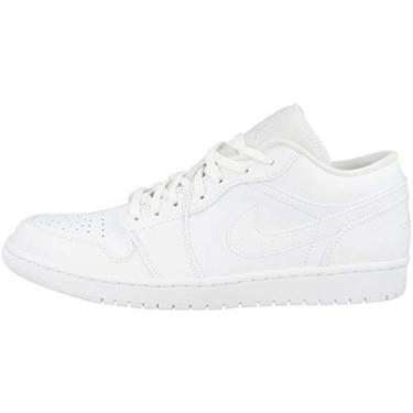 Imagem de Nike Tênis masculino Air Jordan 1 Low, Branco, 46