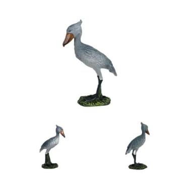 Imagem de Modelo De Animal Selvagem Em Miniatura: Flamingo, Papagaio, Gaivota, P