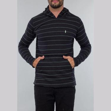 Imagem de Moletom Red Feather Winter Stripe Preto e Verde-Masculino