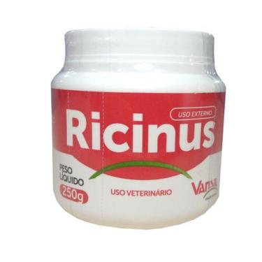 Imagem de Ricinus Pomada  Antisséptico Bovinos Equinos Suínos Vansil 250gr