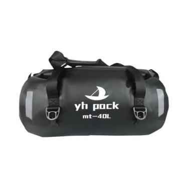 Imagem de Bolsa De Viagem Grande Impermeável Para Moto E Bicicleta 40L 80L, Moch