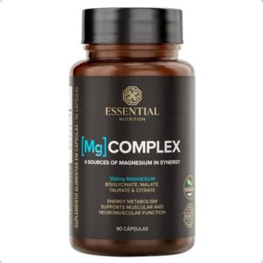 Imagem de Magnesio Mg Complex Vegano Premium 90 Capsulas Essential - Essential N