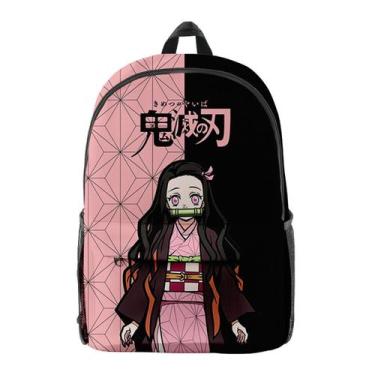 Imagem de Mochila escolar Demons Slayers Kamado Nezuko para crianças - yiweisai