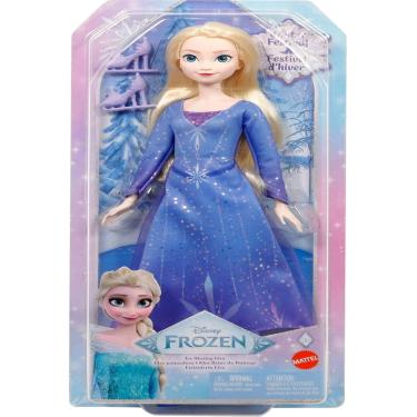 Imagem de Boneca Elsa Frozen Patinação No Gelo Mattel - JGB53
