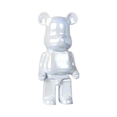 Imagem de Estatueta De Urso Estética Em Cerâmica, Escultura De Urso Violento, De